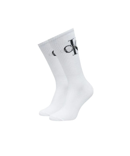 Calvin Klein Black And White Cotton Sock