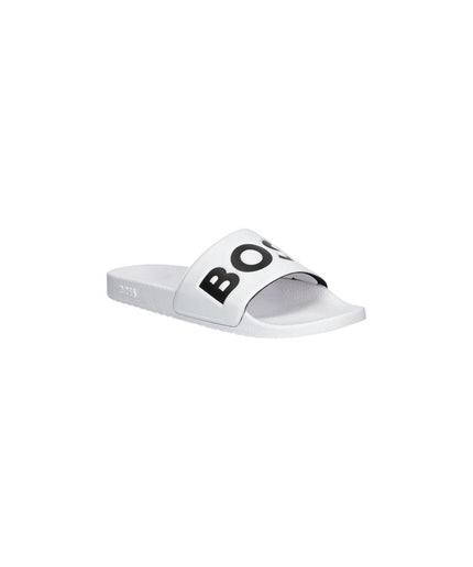 Hugo Boss White Pvc Sandal