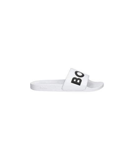 Hugo Boss White Pvc Sandal