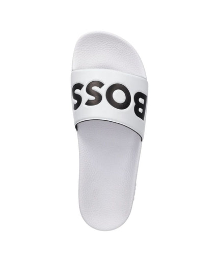 Hugo Boss White Pvc Sandal