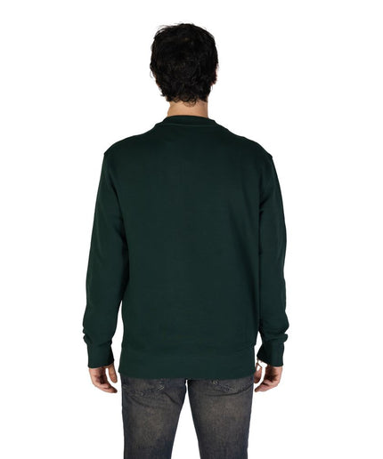 Hugo Boss Green Cotton Sweater