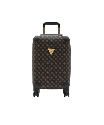 Guess Brown Polyethylene Luggage And Travel