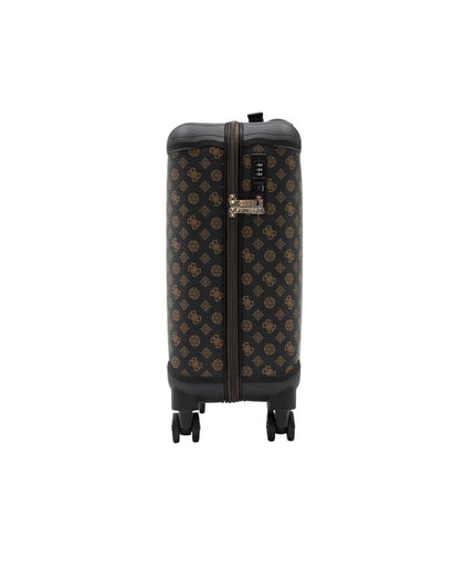 Guess Brown Polyethylene Luggage And Travel