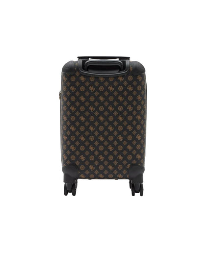 Guess Brown Polyethylene Luggage And Travel