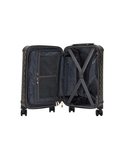 Guess Brown Polyethylene Luggage And Travel