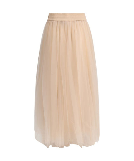 Fabiana Filippi tulle Midi Skirt