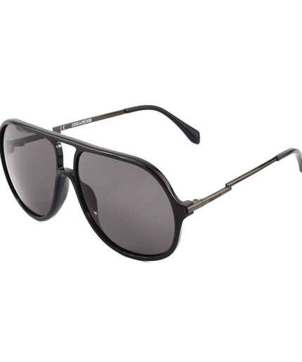 Zadig & Voltaire Black Acetate Sunglasses