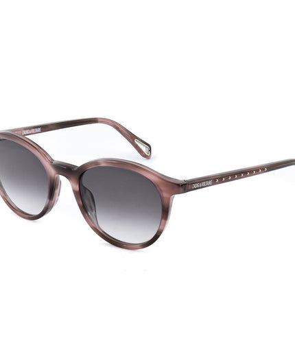 Zadig & Voltaire Brown Acetate Sunglasses