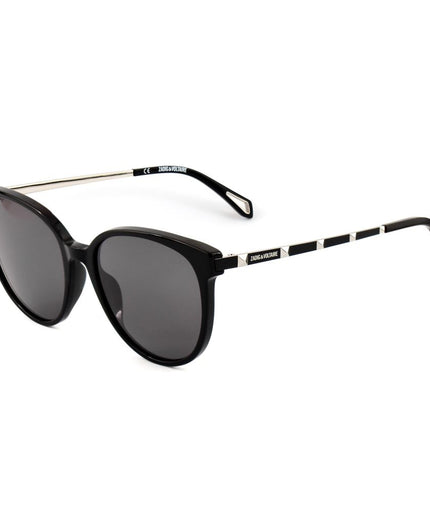 Zadig & Voltaire Black Acetate Sunglasses