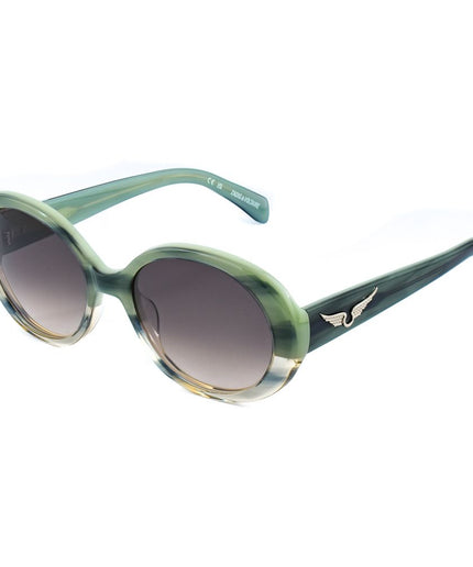 Zadig & Voltaire Green Acetate Sunglasses