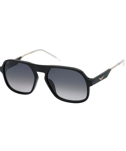 Zadig & Voltaire Black Acetate Sunglasses