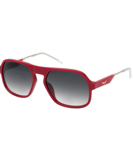 Zadig & Voltaire Red Acetate Sunglasses