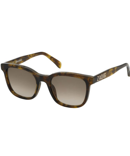 Zadig & Voltaire Brown Acetate Sunglasses