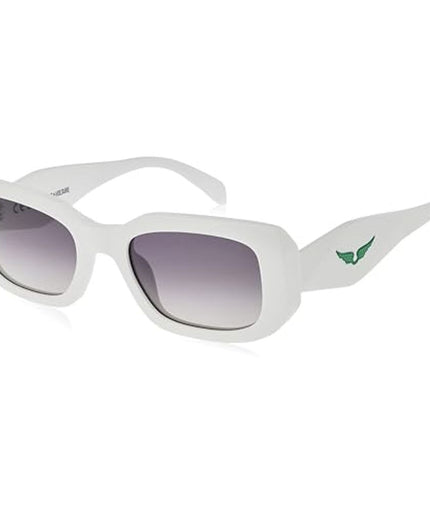 Zadig & Voltaire White Acetate Sunglasses