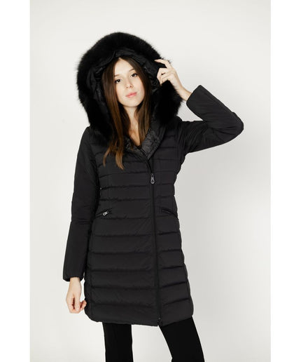 Peuterey Black Polyamide Jackets & Coat