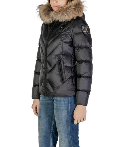 Blauer Black Polyamide Jackets & Coat