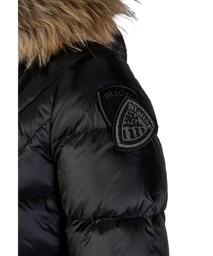 Blauer Black Polyamide Jackets & Coat