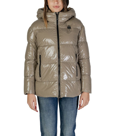 Blauer Beige Polyamide Jackets & Coat