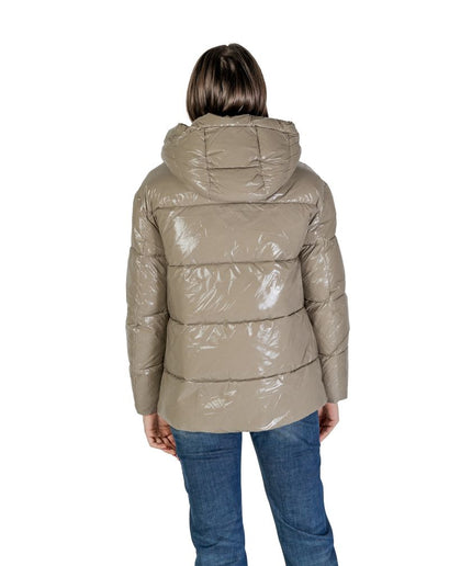 Blauer Beige Polyamide Jackets & Coat