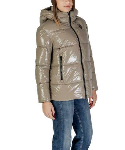 Blauer Beige Polyamide Jackets & Coat