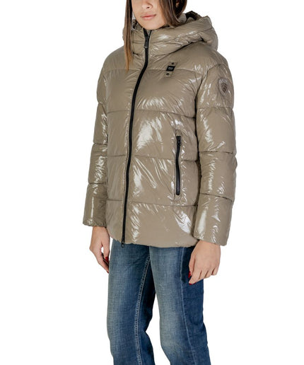 Blauer Beige Polyamide Jackets & Coat