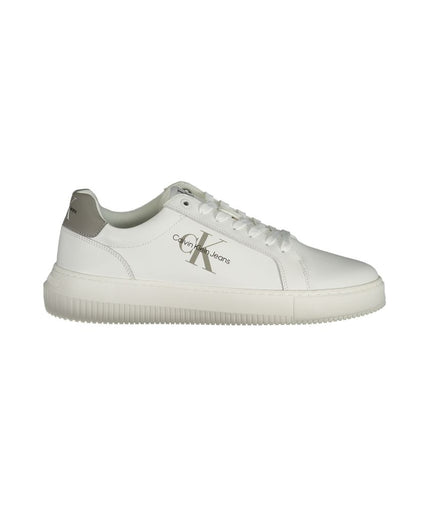 Calvin Klein White Polyester Sneaker