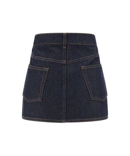 Coperni Denim Mini Skirt