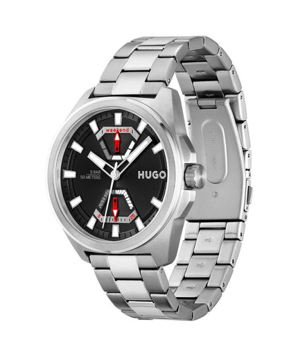 Hugo Boss Gray Stainless Steel Watch