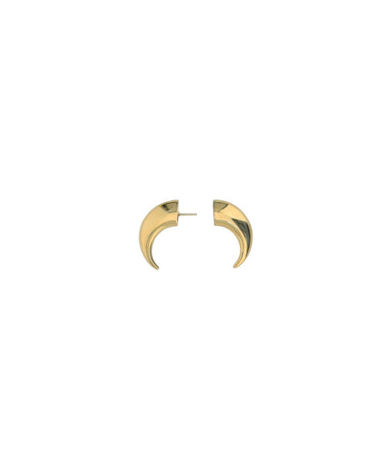 Marine Serre Crescent Moon Earring