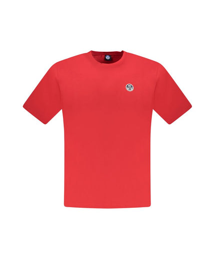 North Sails Red Cotton T-Shirt