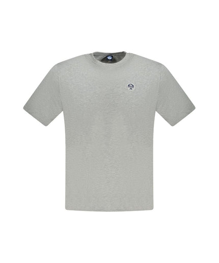 North Sails Gray Cotton T-Shirt