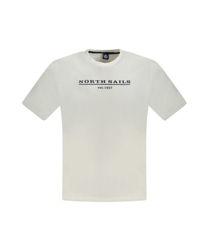 North Sails White Cotton T-Shirt