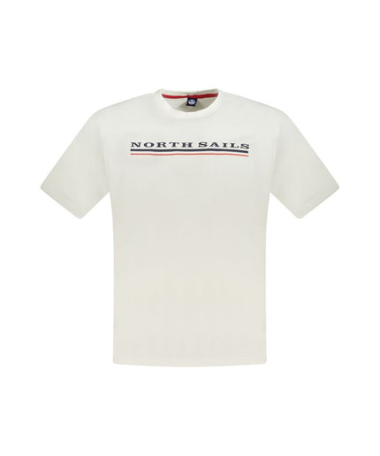 North Sails White Cotton T-Shirt