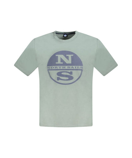 North Sails Green Cotton T-Shirt