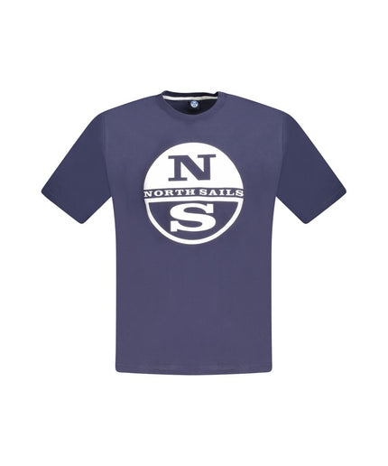 North Sails Blue Cotton T-Shirt