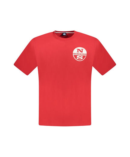 North Sails Red Cotton T-Shirt