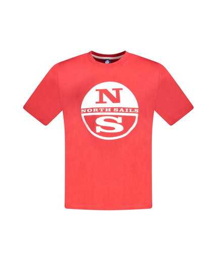 North Sails Red Cotton T-Shirt