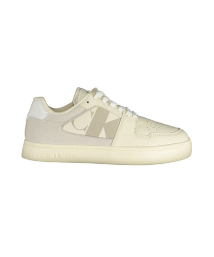 Calvin Klein White Polyester Sneaker