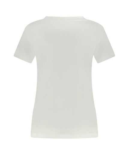 Calvin Klein White Cotton Tops & T-Shirt