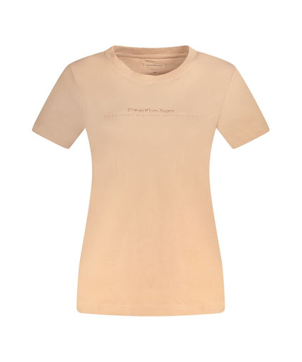 Calvin Klein Pink Cotton Tops & T-Shirt