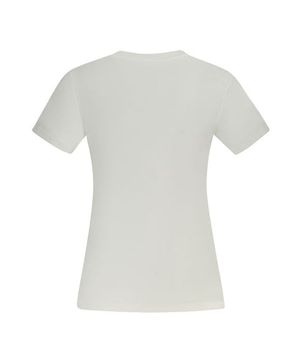 Calvin Klein White Cotton Tops & T-Shirt