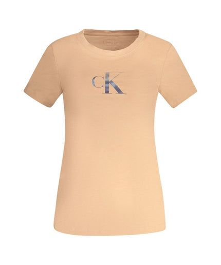 Calvin Klein Pink Cotton Tops & T-Shirt