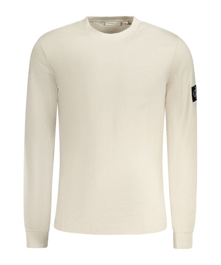 Calvin Klein Beige Cotton Sweater