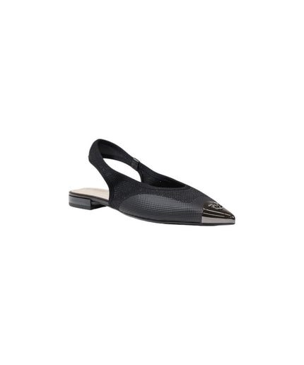 PINKO Black Leather Sandal