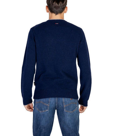 Napapijri Blue Wool Sweater