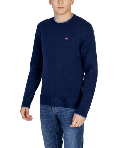 Napapijri Blue Wool Sweater