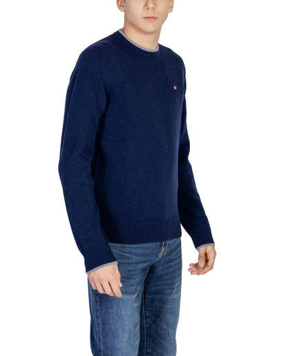 Napapijri Blue Wool Sweater