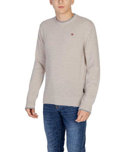 Napapijri Beige Wool Sweater