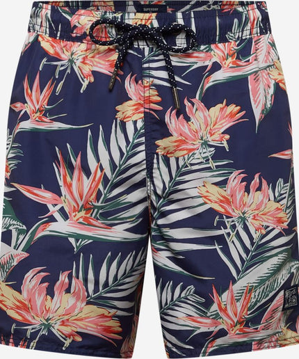 Superdry Blue Polyester Swimwear