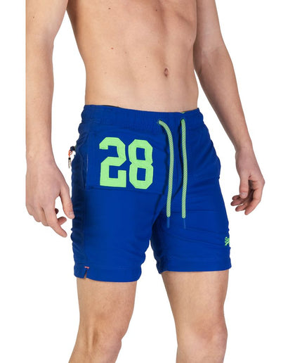 Superdry Blue Polyester Swimwear